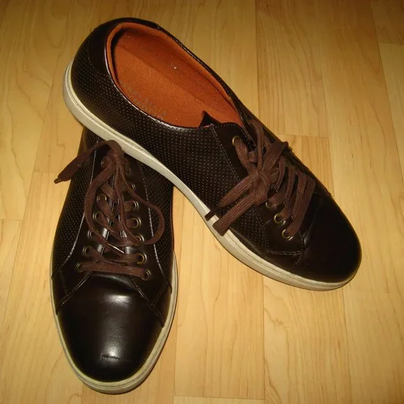 Perry Ellis | Shoes | Perry Ellis Portfolio Brown Sneakers  display picture 3